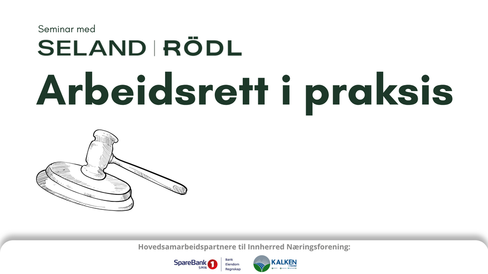 Seminar med Seland Rödl - Arbeidsrett 